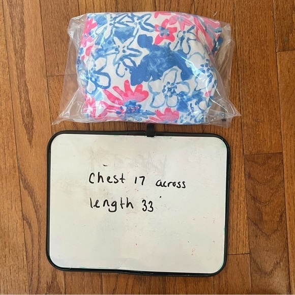 Lilly Pulitzer Sophie Shift Dress Pop Pop Bay Blue Vacation Preppy Small - Picture 9 of 9